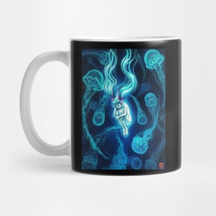 Jellyfish Swim Mug